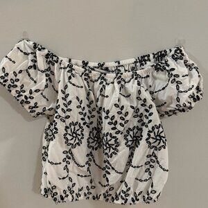 American Eagle off the shoulder blouse